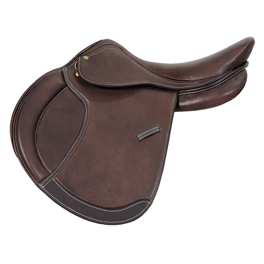 Close Contact Saddle – Handmade Full-Grain Leather for Jumping & Training