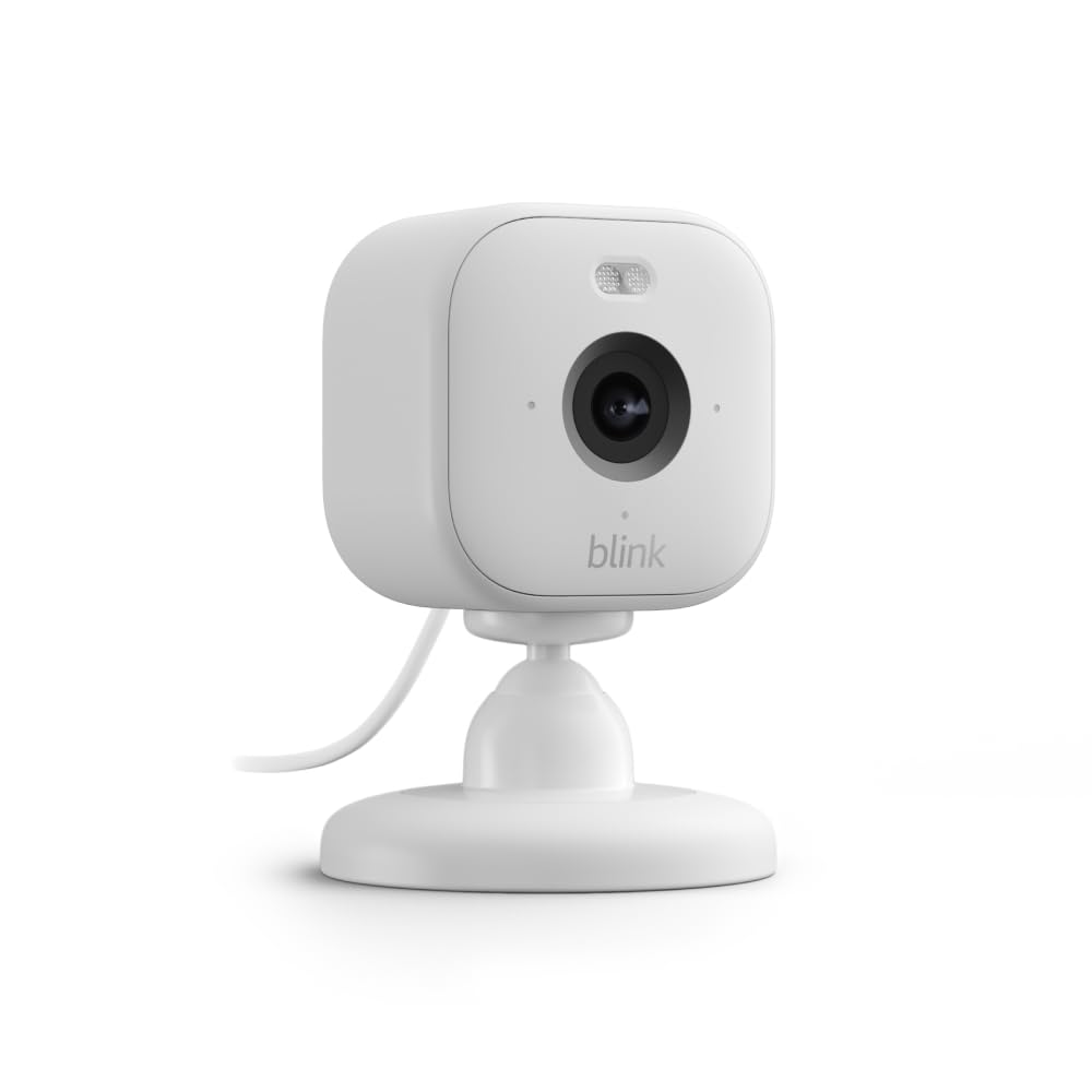 Blink Mini 2 (newest model) —  Pet Security Camera with HD video, color night view, motion detection, two-way audio, and built-in spotlight — 1 camera