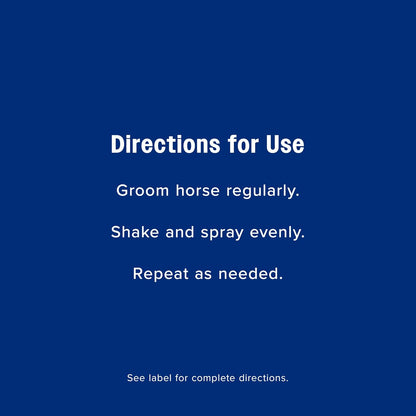 Farnam Endure Sweat-Resistant Fly Spray for Horses, Lasts Up to 14 Days, Protects Against Flies, Gnats, Mosquitoes, Ticks & Lice, 32 oz.