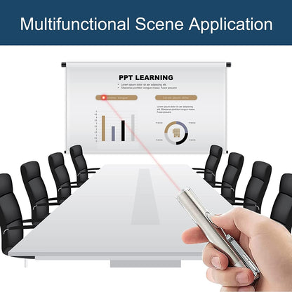 Cat Toys Laser Pointer for Indoor, Rechargeable, 7 Adjustable Wand Red Light Pet Interactive Cat Mouse Toys to Keep Busyfor Kitten Dog Chase Play