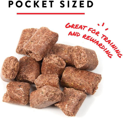 Manna Pro Bite-Size Nuggets for Horses - Pocket Sized Training Horse Treats - Apple Flavored Treats - Packs with Vitamins & Minerals- Great Taste Guaranteed - 4lbs