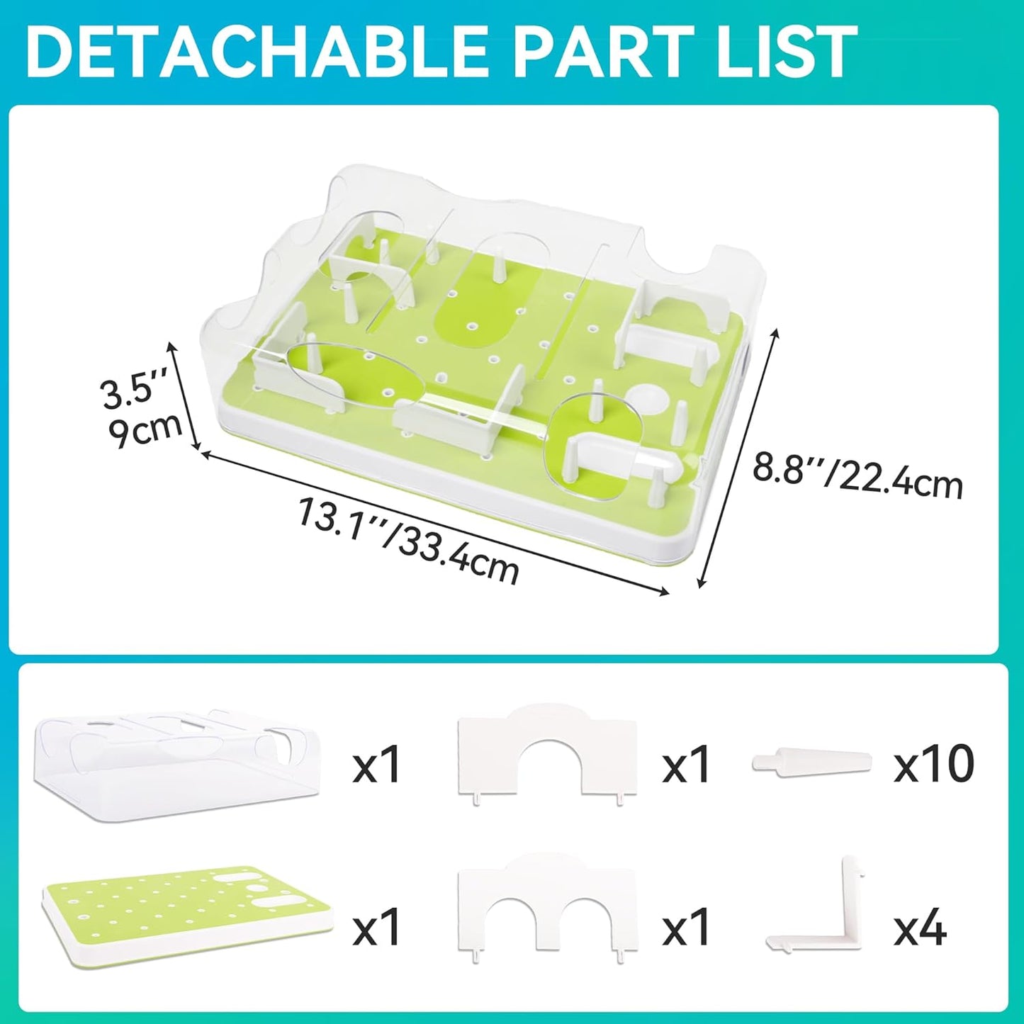 ALL FOR PAWS Interactive Cat Puzzle Feeder & Slow Feed Toy – Mental Stimulation Treat Dispenser Maze for Indoor Cats, Enrichment & Cat Food Toy