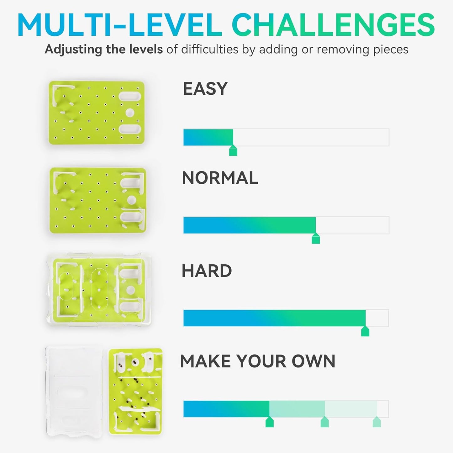 ALL FOR PAWS Interactive Cat Puzzle Feeder & Slow Feed Toy – Mental Stimulation Treat Dispenser Maze for Indoor Cats, Enrichment & Cat Food Toy