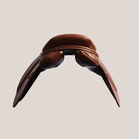 Handmade Pure Leather English Saddle – Premium Brown Horse Riding Seat | All-Purpose Equestrian Saddle